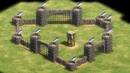 Palisade Walls inset with Palisade Gates in the Definitive Edition