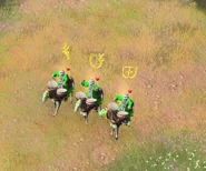 Three Mehters with the different types of bonus.