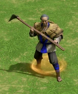 A close-up of Tatsuro