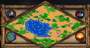 Minimap from Age of Empires II: Definitive Edition