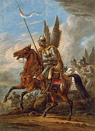 "Husaria's Attack" by Aleksander Orłowski (dated 1810s)