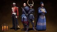 New characters from The Asian Dynasties campaigns