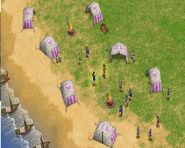 Greek Tents in Scratching the Surface, in the original game