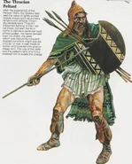 Thracian Peltast art.png (813 KB) Artwork of a Thracian Peltast