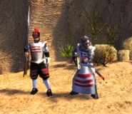 Boneguard Musketeer (left) and Boneguard Swordsman