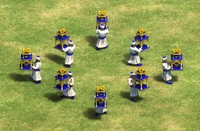 Muslim Monks with Relic 2DE