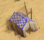 A single Atlantean Tent in Retold
