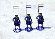 AoE3 Irish Veterancy.png (651 KB) Irish Brigadiers (from left to right: Bronze, Silver, Gold Rank)