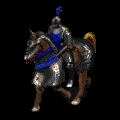The Cataphract unit from a Beta version of Age of Kings.