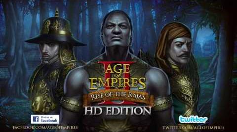 Age of Empires II HD- Rise of the Rajas Official Trailer