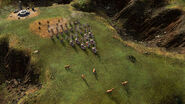 A Knights Templar army featuring Teutonic Knights and Genoese Crossbowmen