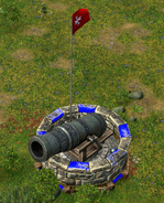 An in-game Fixed Gun