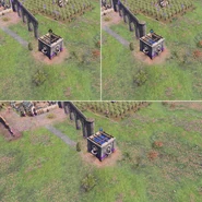 Comparison of water levels in a Cistern