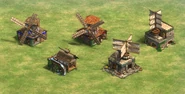 Les moulins de l'âge des châteaux du jeu original dans Definitive Edition