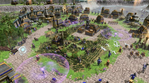 AoMR Atlantean town showcase