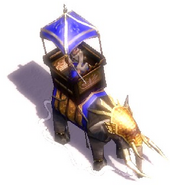 An in-game Mansabdar Howdah