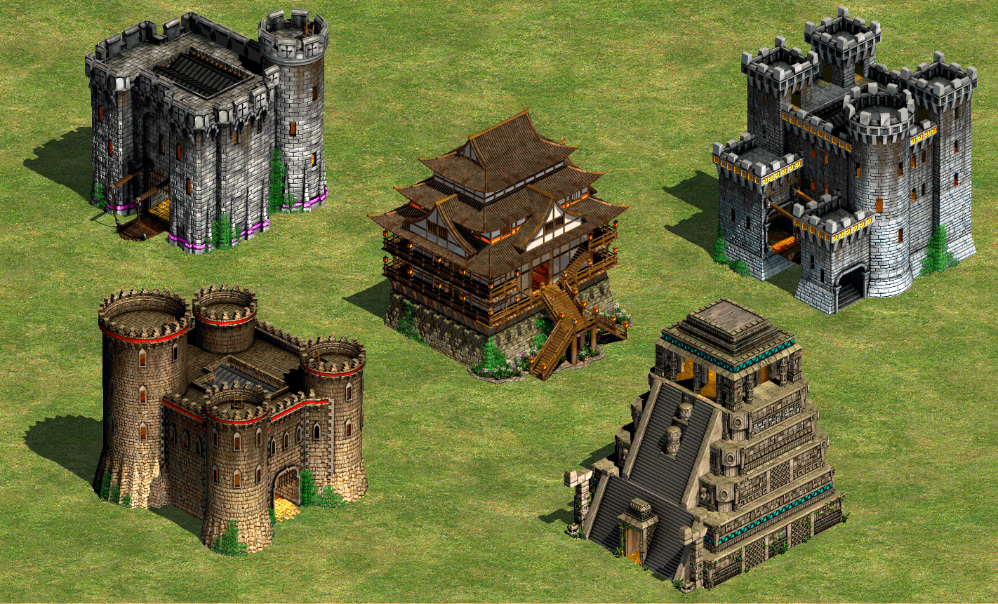 age of empires castle siege