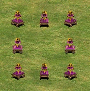 A group of Relic Carts in the HD Edition