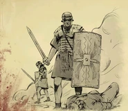 Romans slaughtering Radagasius Goths.png (1.51 MB) Romans slaughtering the Goths formerly led by Radagaisus