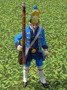 An in-game Giant Grenadier