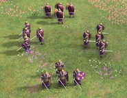 AOE4 ELITE VARANGIAN GUARDS.png (629 KB) A group of Elite Varangian Guards