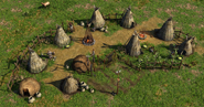 A Cree settlement in the Definitive Edition