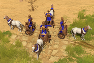 Views of the basic trainable Chariot Archer in Retold