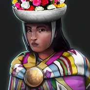 Female Inca War Chief (Quechua Woman) portrait