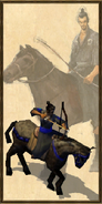 Yojimbo Cavalry Archer history portrait