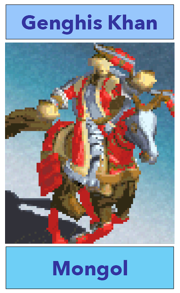 Genghis Khan- (Age of Empires- Age of Kings)