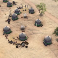 A Military Tent encampment in The Siege of Acre