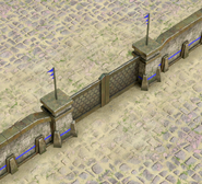 A Bronze Wall and Gate in Retold