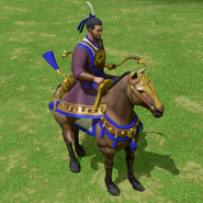 Close-up of Houyi (Rider)