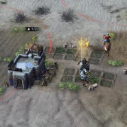 An unsuspecting Hospitaller Grand Master in The Battle of Mansurah