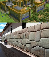 Inca stonework in Atlantean masonry