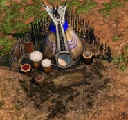 In-game Teepee in the Industrial/Imperial Age in the Definitive Edition