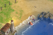 Kraken about to throw a Toxotes in Omens