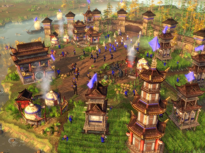 age of empires asian dynasties