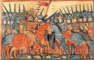 Teutonic Knights vs. Gog and Magog by Heinrich von Hesler