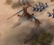 Capture of pre-release Malians with Traction Trebuchets