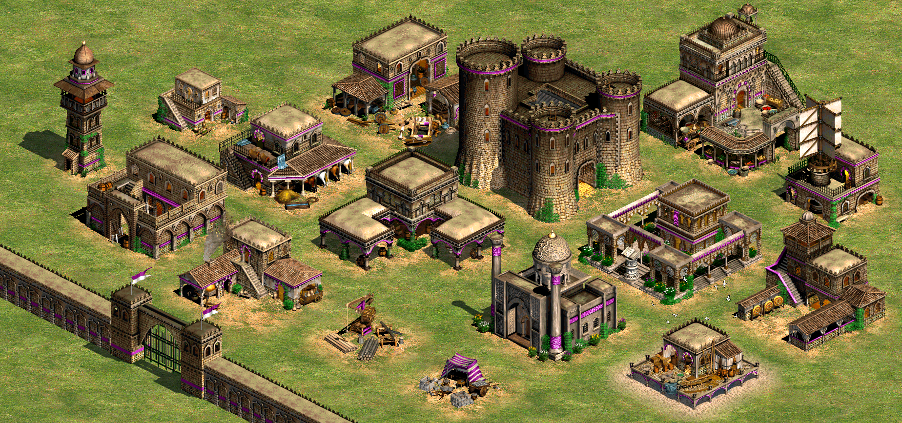 age of empires 3 buildings