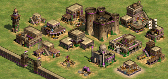 Age of empires rotate building