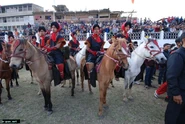 Manipuri horsemen on ponies