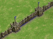 A Wooden Gate with Walls in Retold