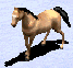 Original sprite of the Horse in Age of Empires II.