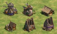 All expansion Feudal Age Mills in the Definitive Edition