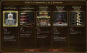 Wonders aoe3de commerce age