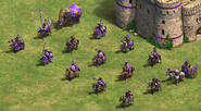 All cavalry units trained at the Castle
