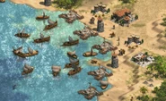 Official preview of a Phoenician harbour in the Definitive Edition