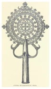 Copper ecclesiastical cross.jpg (847 KB) A copper ecclesiastical cross from Through Abyssinia. An envoy's ride to the King of Zion